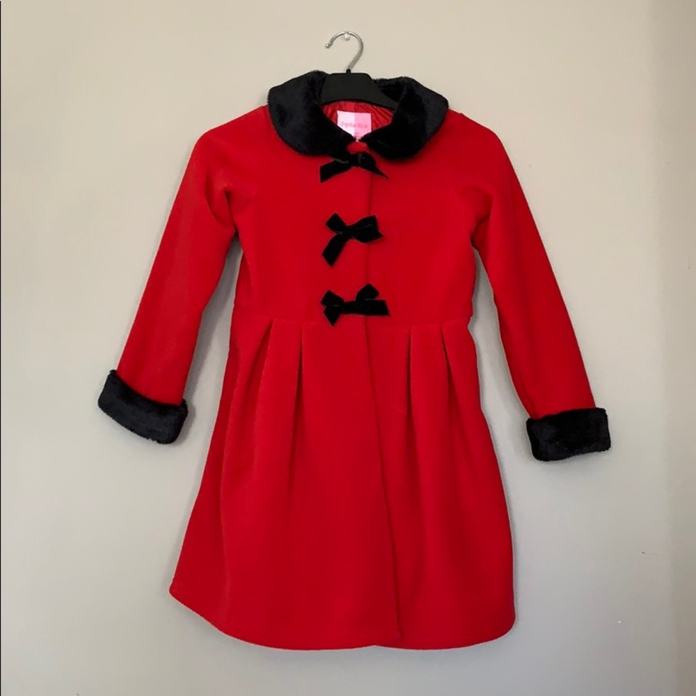 Sophie Rose Children Red Coat